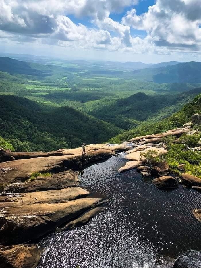 MaximusCampers's tweet photo. #RaspberryCreekFalls is a gorgeous,
terraced #waterfall system that drops
eastward off from the #SeaViewRange.
The #views are quite remarkable!
This is one of the best short waterfall
#walks in the region.
#tropicalnorthqueensland #seeaustralia https://t.co/UCxqJ5GLaX