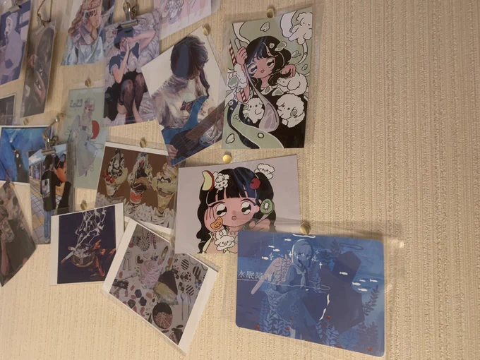 とーえさんのDMとしだちゃんのポスカが追加