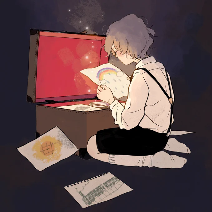 だいじに、だいじに。 #art_ippi 