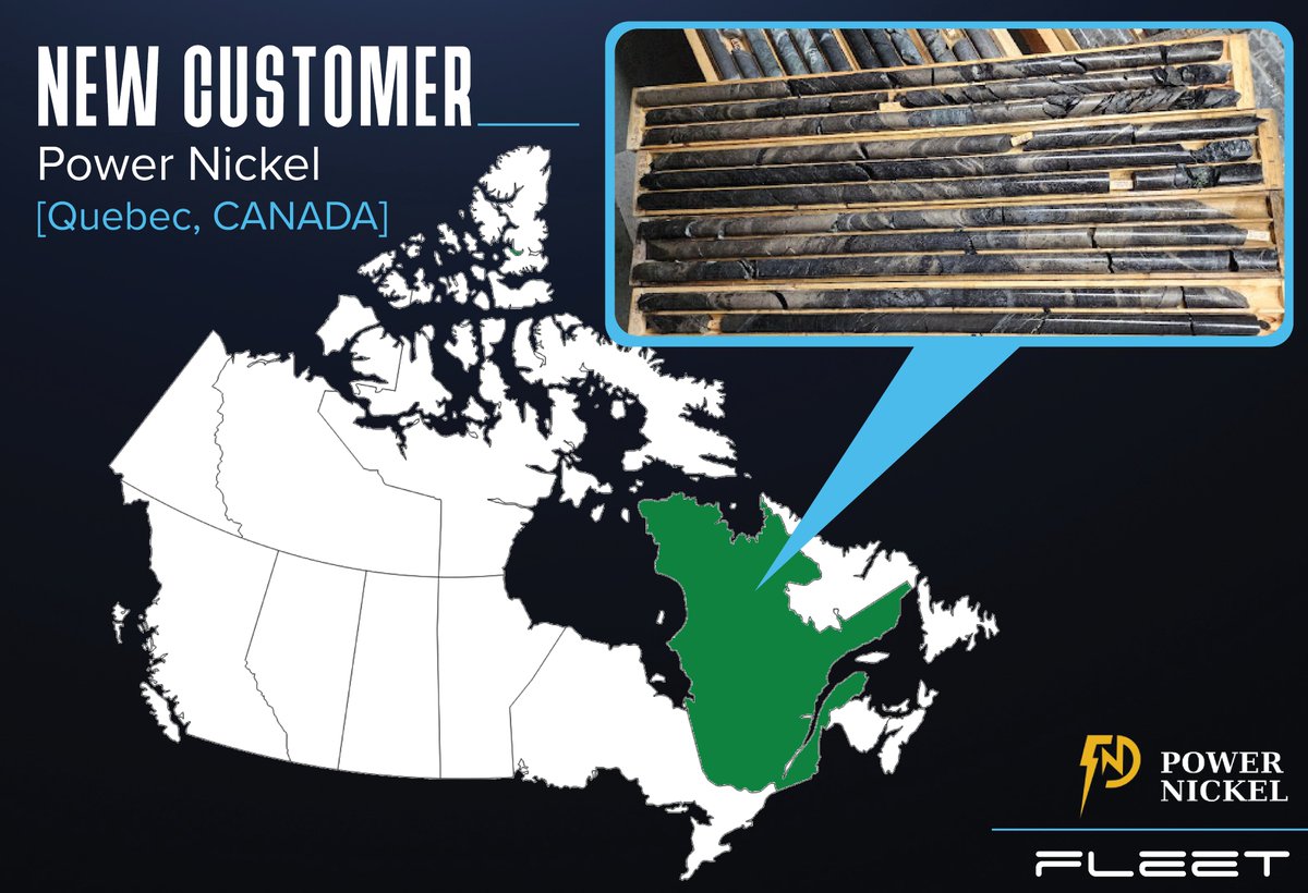 fleetspace's tweet photo. @fleetspace announces 1st #Canadian #ExoSphere partnership with @PowerNickel, seeking additional high-grade nickel ore deposits at #NISK site in #Quebec. 
Full release 👉 https://t.co/Gh0OMgXGzc
#WeAreExplorers #FleetSpace #Geode #Exploration #CriticalMinerals #MineralExploration https://t.co/nNtwIn0sXg