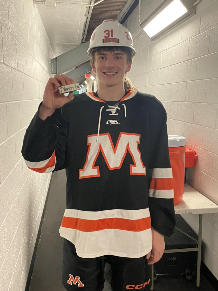 Congrats to Joey Simonich on his first Varsity goal. #OnwardMoorhead.