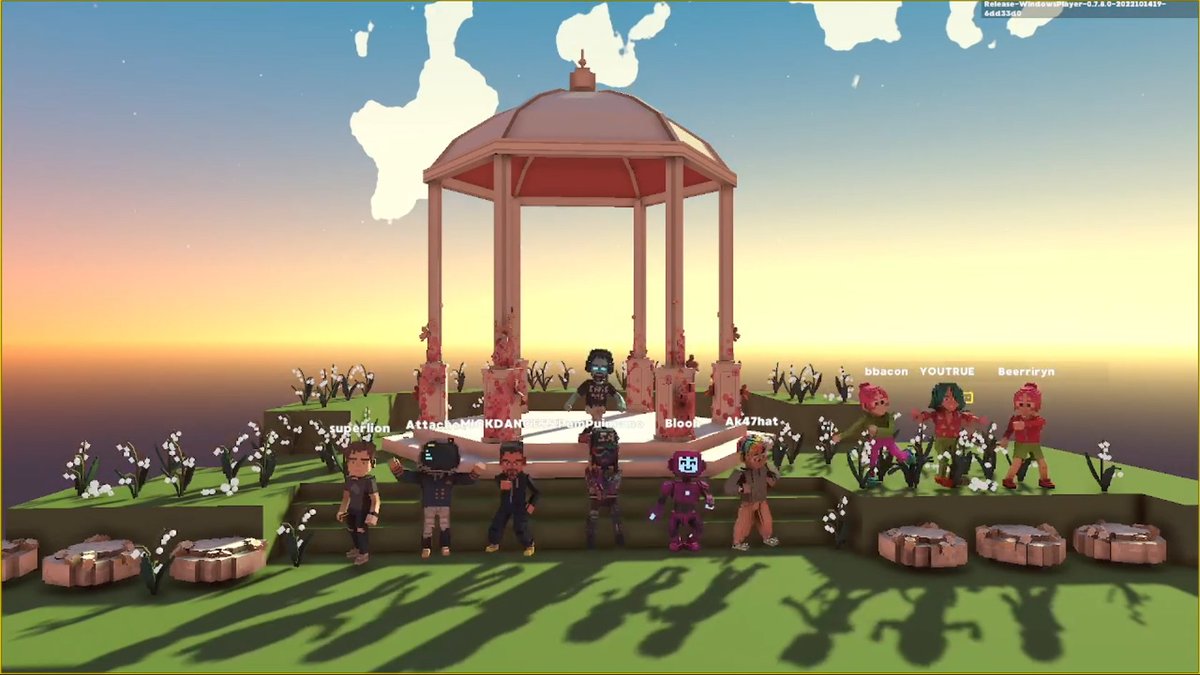 ZeethaSittha's tweet photo. I met my #NEOGang and #AMZAP here in @TheSandboxGame and surprisingly we are continue our friendship IRL too. I love them all for real. They are my precious bunch of gems that I discovered in this metaverse.
ฉันรักพวกคุณ
I love you all
te quiero todo
#ValentinesDay https://t.co/eoeVfqflas