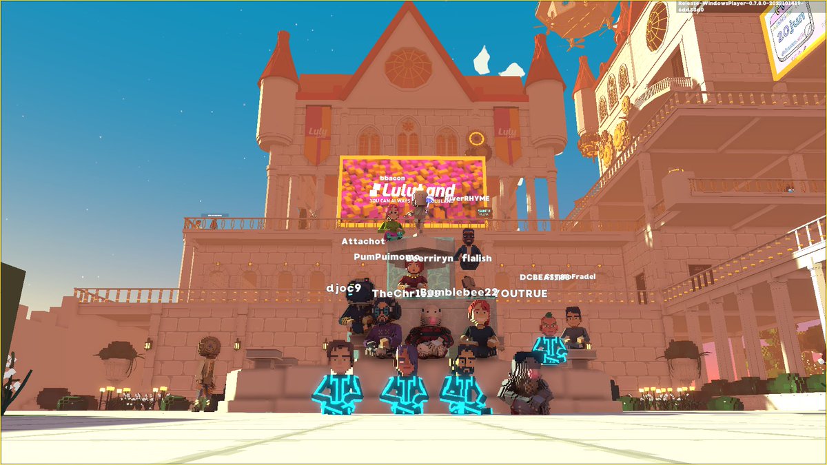 ZeethaSittha's tweet photo. I met my #NEOGang and #AMZAP here in @TheSandboxGame and surprisingly we are continue our friendship IRL too. I love them all for real. They are my precious bunch of gems that I discovered in this metaverse.
ฉันรักพวกคุณ
I love you all
te quiero todo
#ValentinesDay https://t.co/eoeVfqflas