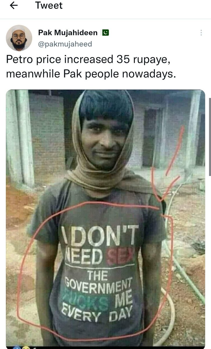 Sundaytimes77's tweet photo. That's true #PakistanEconomicCrisis and #PakistanArmy who is always trying to be leader and not a soldier is killing Pakistani awam #equality #PakistanFailedState https://t.co/97x4ICsb1T