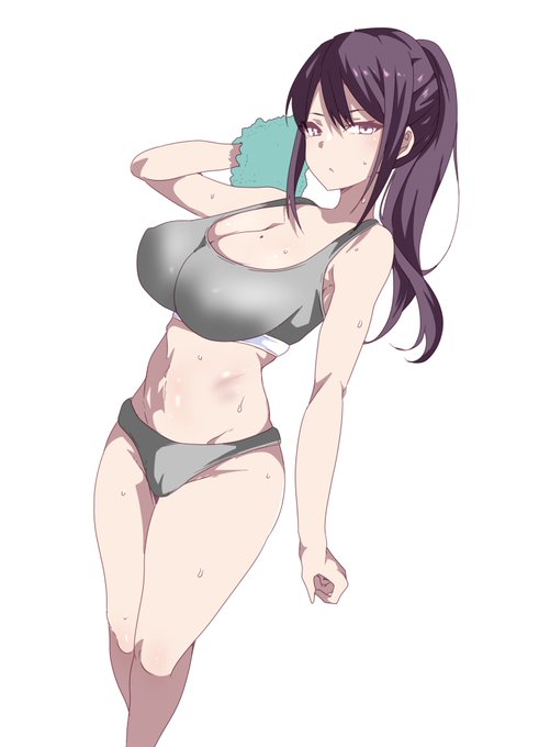 グレーのスポブラ大好きラクガキ 