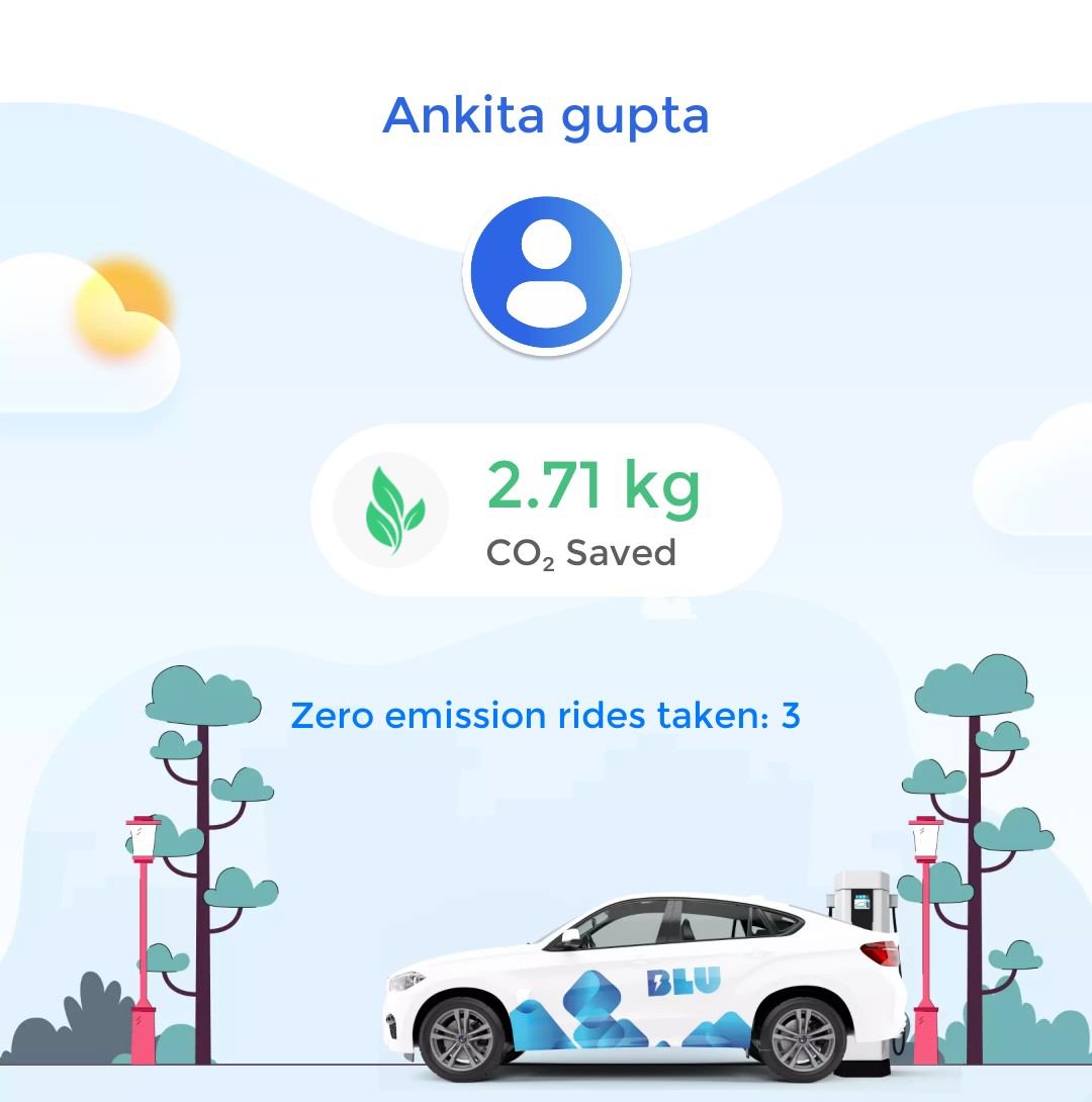 I’m part of a revolution. A revolution to transform our city by getting rid of toxic emissions! Join me & BluSmart in our mission to get #CO2SeAzaadi. 💙 
blu-smart.onelink.me/L3te/742cfeda