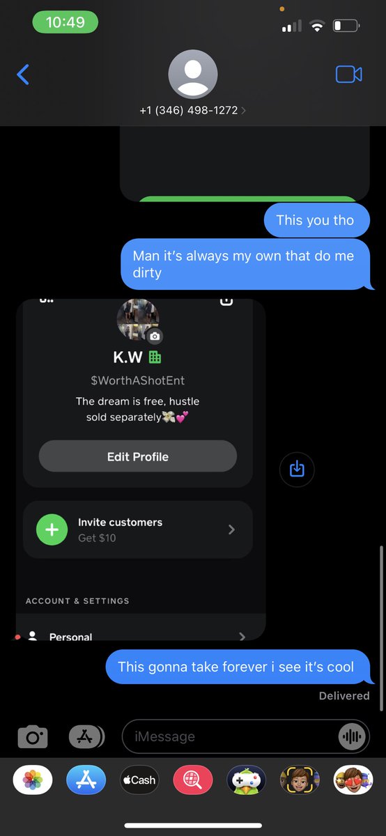CozyMarli's tweet photo. @FacelessOasisss Don’t be a victim don’t buy nudes from her she scammed me https://t.co/VnQZnTXrxn