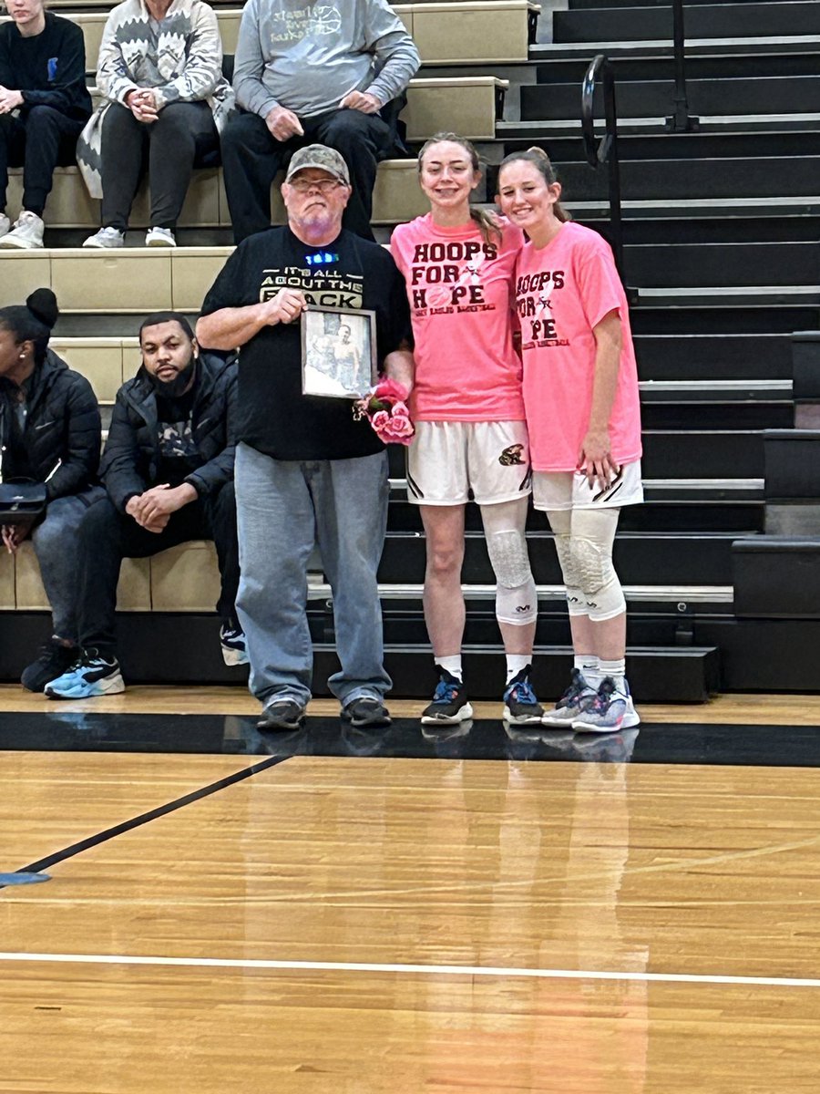 Big win tonight over Northside 64-62 as we honored our Breast Cancer survivors!!! So many girls stepped up at different times. Game leaders:<a href="/maddiehamren/">Maddie Hamren</a> had 21 pts &amp;13 rebs, Addy Ferguson 18 pts, 13 rebs and <a href="/SawyerTolley5/">Sawyer Tolley</a> had 10 pts with 8 of those in the 4th quarter!#hahsua