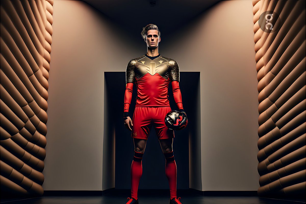 webpanic's tweet image. Siguiendo con #Alemania via #midjourney #FootballAI #midjourneyAi #Aigenerated #conceptart