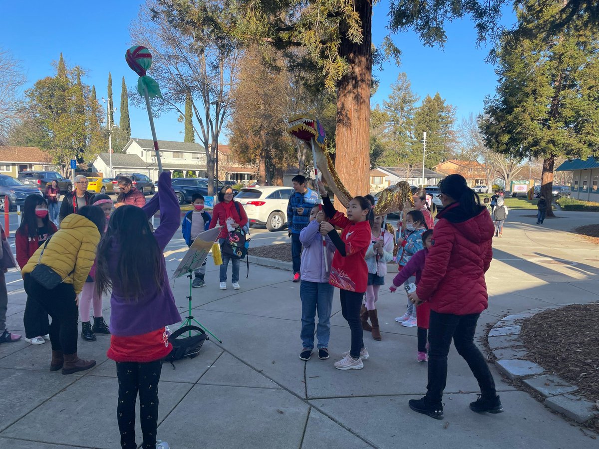 PleasantonUSD's tweet photo. Thank you to our Walnut Grove families for helping celebrate the Lunar New Year last week and letting other students join the fun! https://t.co/YxoCZhQSXE