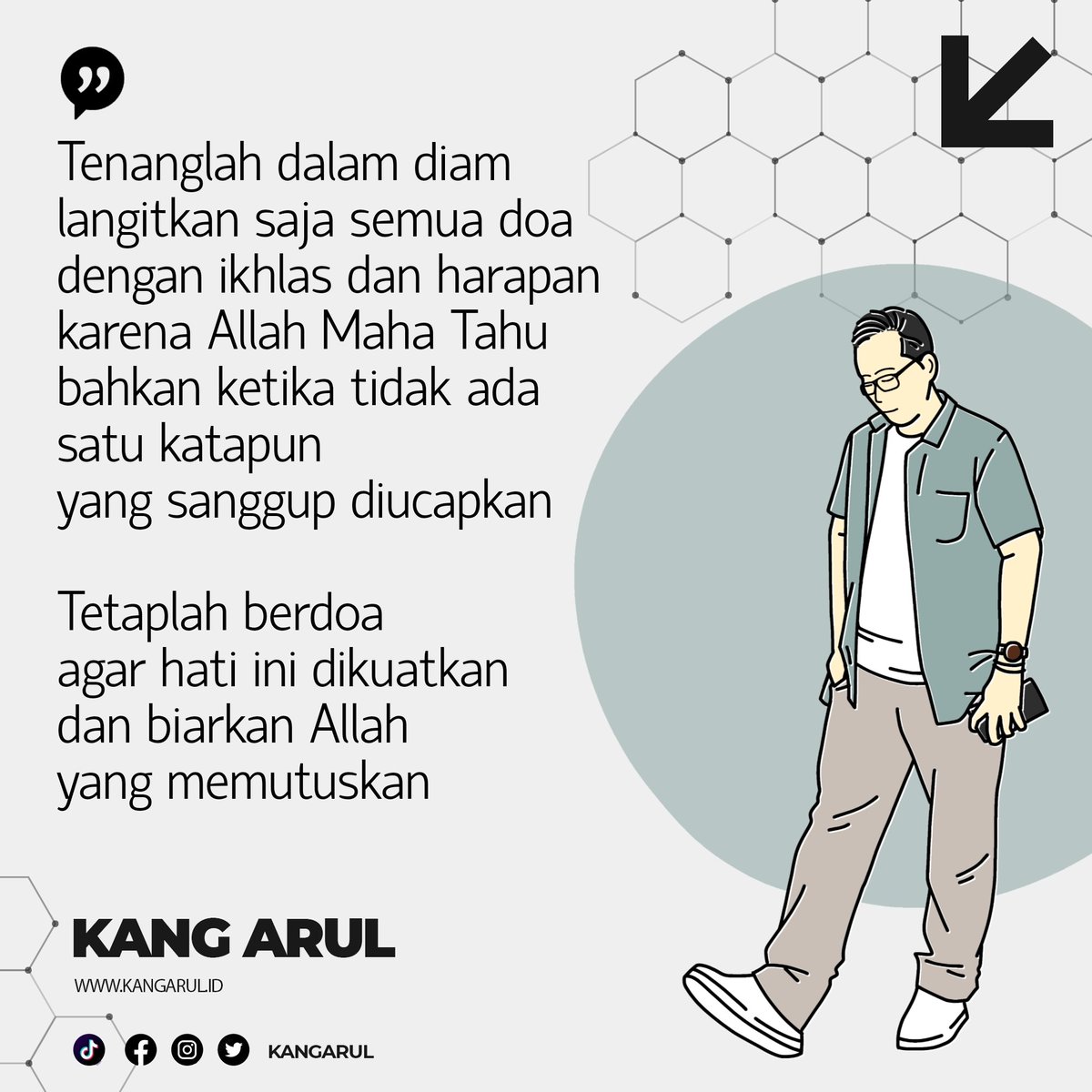 Biar Allah yang memutuskan...