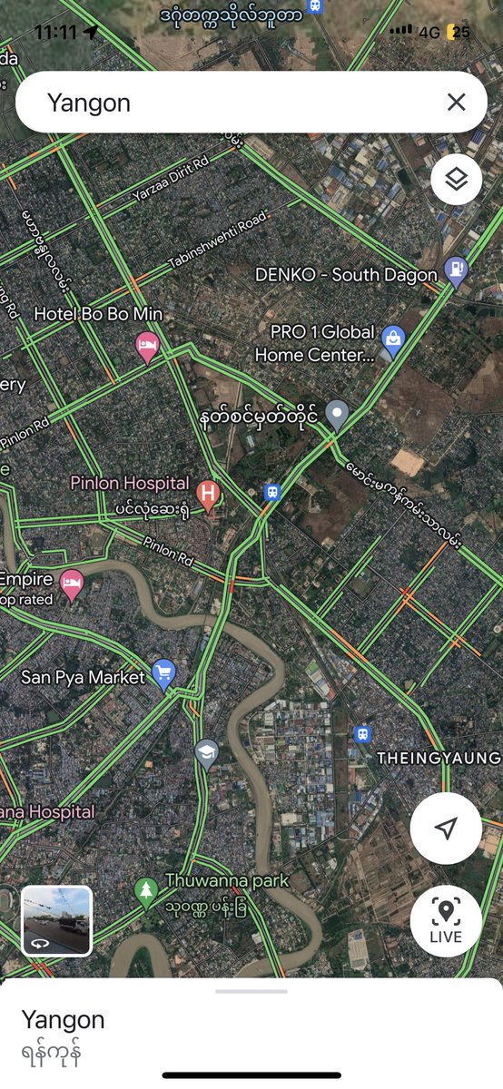 Shoon_Naing's tweet photo. Traffics of Yangon and Mandalay are going green as activists call for the silent strike in Myanmar in marking two years anniversary of the coup since the the lives of Myanmar people have changed forever. 
#WhatsHappeningInMyanmar https://t.co/ASiRCxIfYm