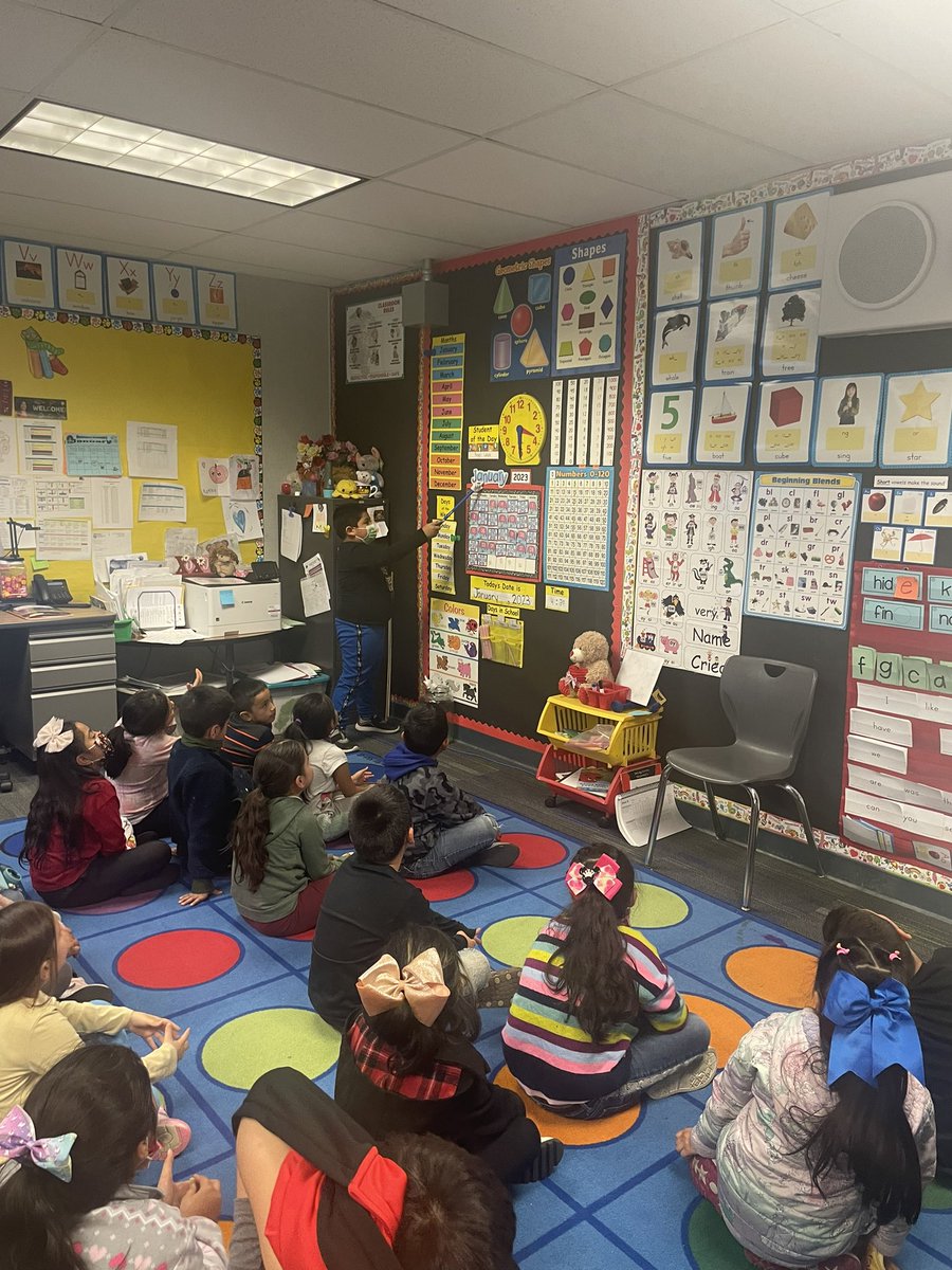 Language development is one of our main focuses. Ensuring students engage in receptive and productive language activities is key to their learning. Mrs. Madrigal did a great job today of ensuring students were using academic language and responding in complete sentences.