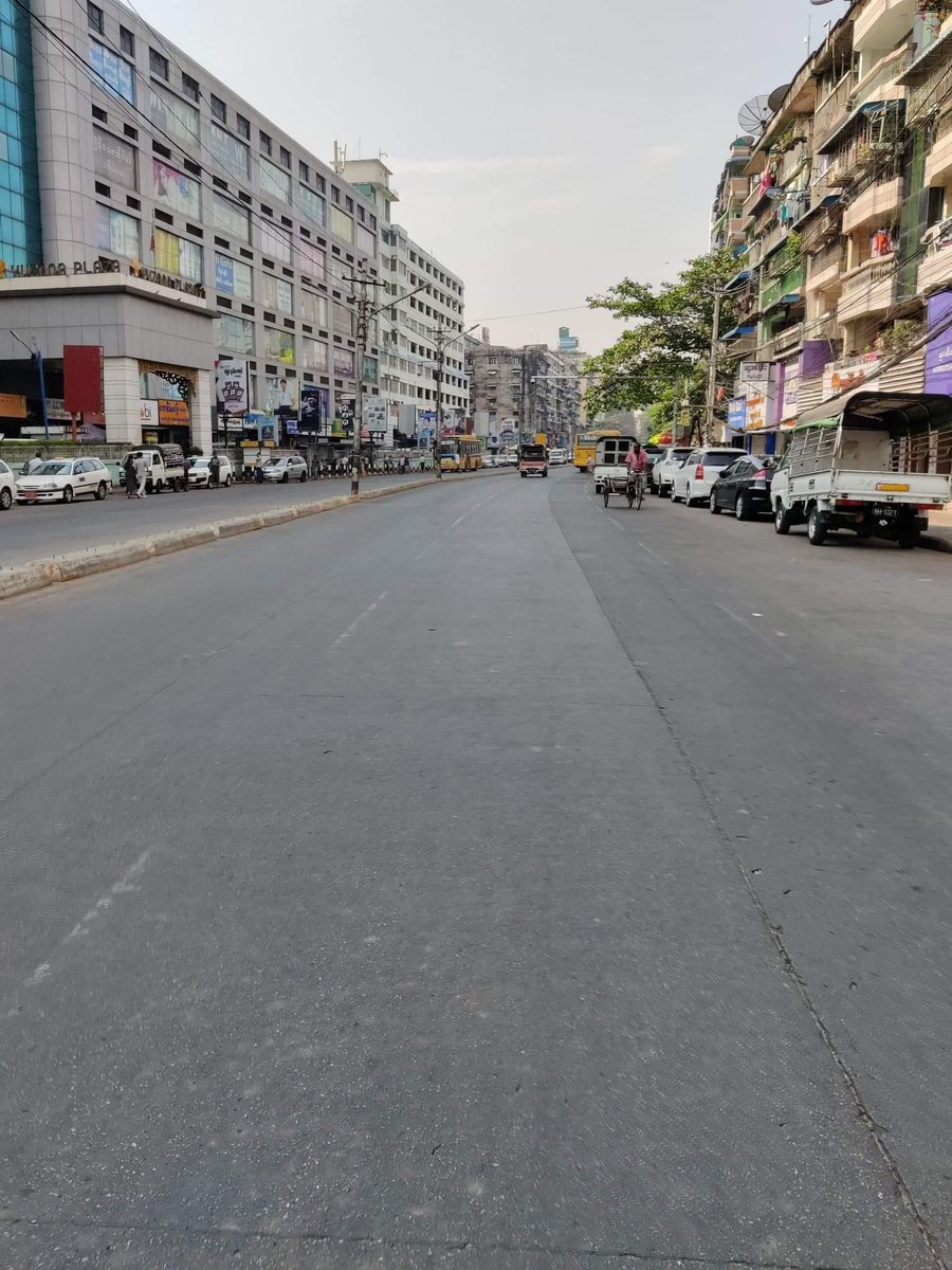 Two years after the coup, the Burmese people are still determined to reject the military regime. Amid threats, people participated in the silent strike against the military rule. Photos show usually congested roads with no traffic and normally bustling markets with no customers.
