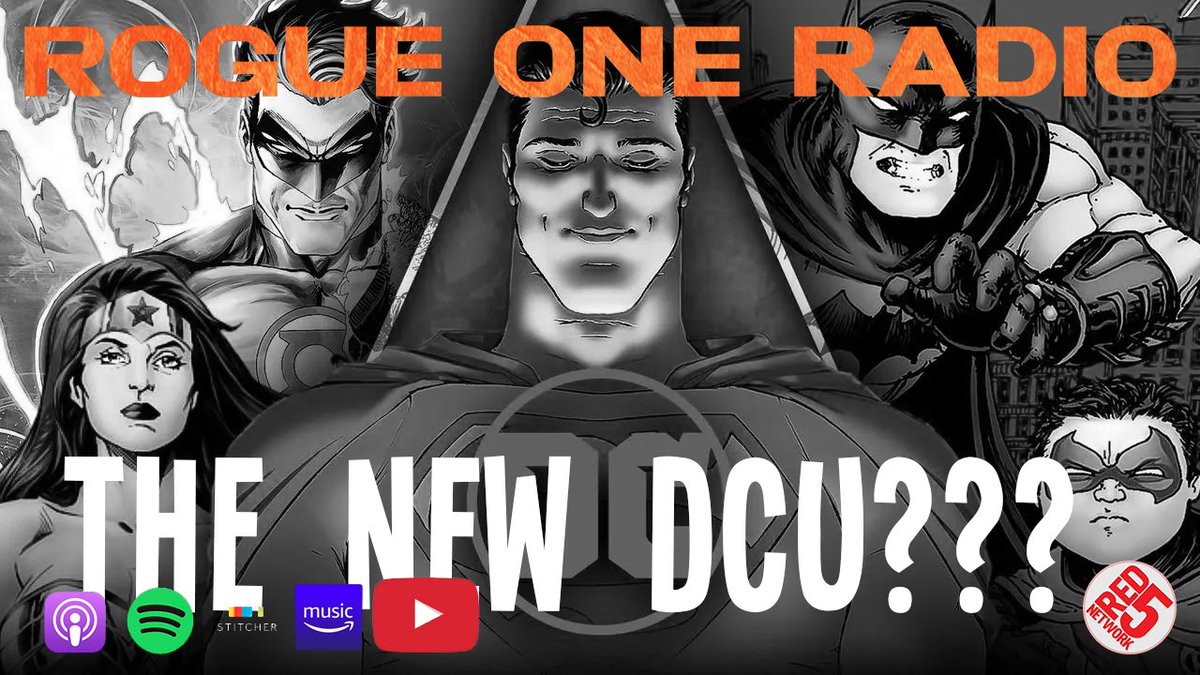 RebelNerdRadio's tweet photo. EP 114: On this episode, DJ and Steve discussed the slate of #DCU films and TV shows. We also played tunes from #WrongLife and #AirstreamFutures!

YT: https://t.co/JTjKCZVK6Y
Apple: https://t.co/ErSr53LwOt
Spotify: https://t.co/fo5VJIXHl8 https://t.co/wqOebi9F2G