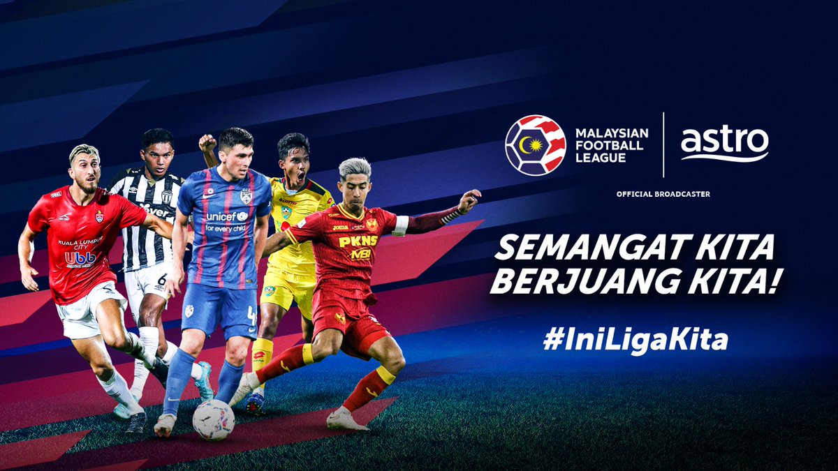 Astro and Malaysian Football League (MFL) <a href="/mfl_my/">Malaysian Football League</a> are delighted to announce that they have entered a strategic partnership to champion Malaysian football. Astro is the official broadcaster of MFL’s Liga Malaysia competitions for the next 3 seasons! corporate.astro.com.my/mediaroom-rele…