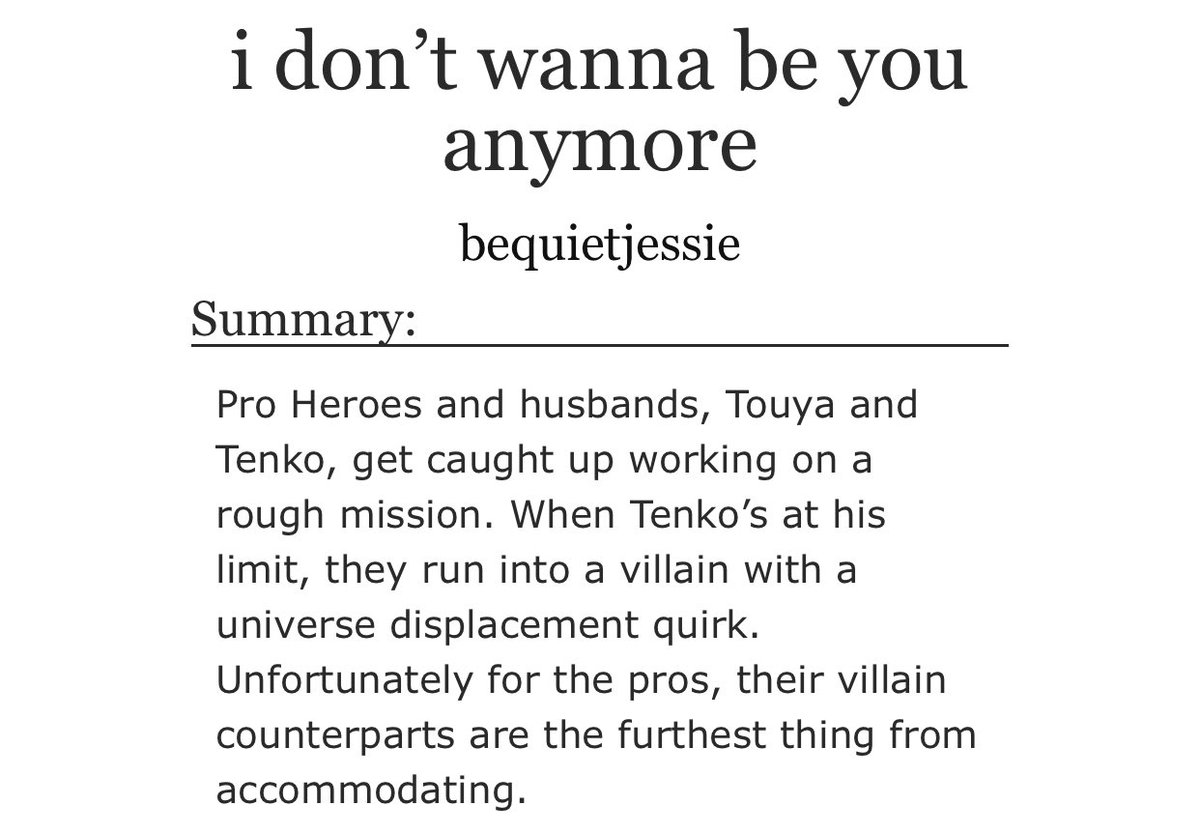 bequietjessie's tweet photo. ahh here’s the 1st ch. for my piece for @TroubleMakersBB!! i was a little too excited to write pro hero au w/ canon villains selfcest shigadabi/touten 😈 
everyone absolutely must check out @MeliseAndri’s beautiful touten art to go with it linked below 💕

https://t.co/hmG1UA12sX https://t.co/3rwk9ldI4J