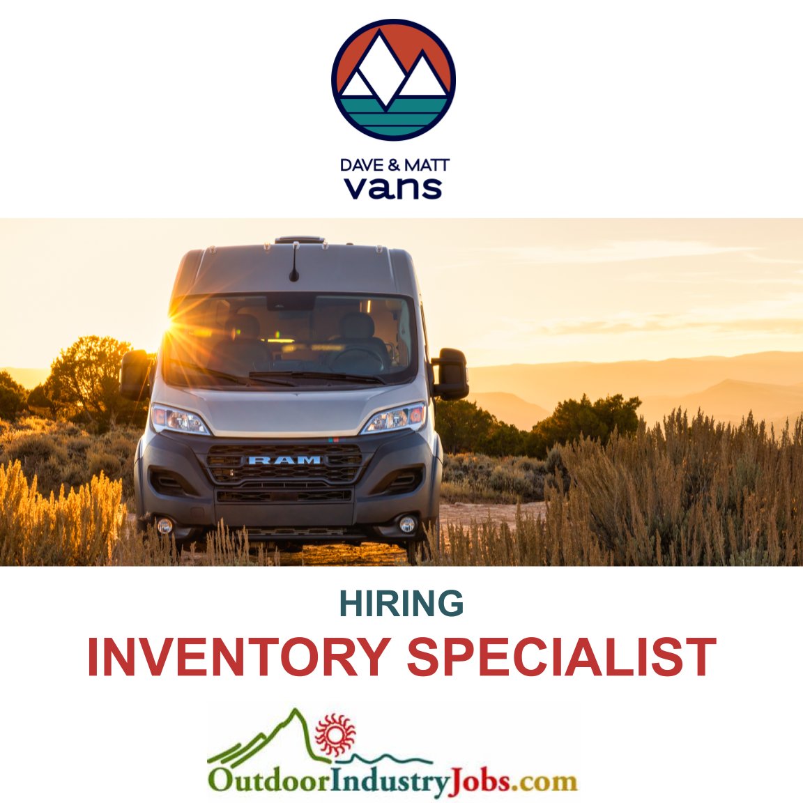 Apply Here: outdoorindustryjobs.com/JobDetail/GetJ…

#outdoorindustryjobs #inventoryspecialist #vanjobs #vanlife #vanlifestyle #vanlifestyles #hiring #hiringnow
