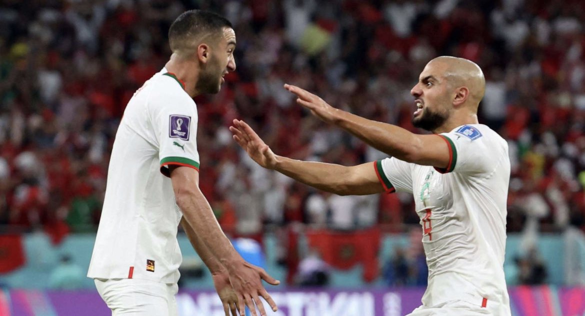 CrewsmatMorocco's tweet photo. Ziyech and Amrabat don’t deserve this😔 https://t.co/4F6NnM5Lgn