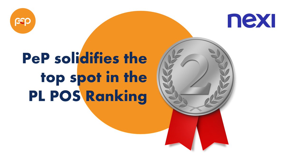 pepplatnosci's tweet image. We’re proud to announce that PeP solidifies the top spot in the national POS ranking by @Cashlesspl🥈 It&apos;s an impressive result that, we&apos;re already processing transactions on over 236k POS in PL🇵🇱 👉bit.ly/3HJJvnM