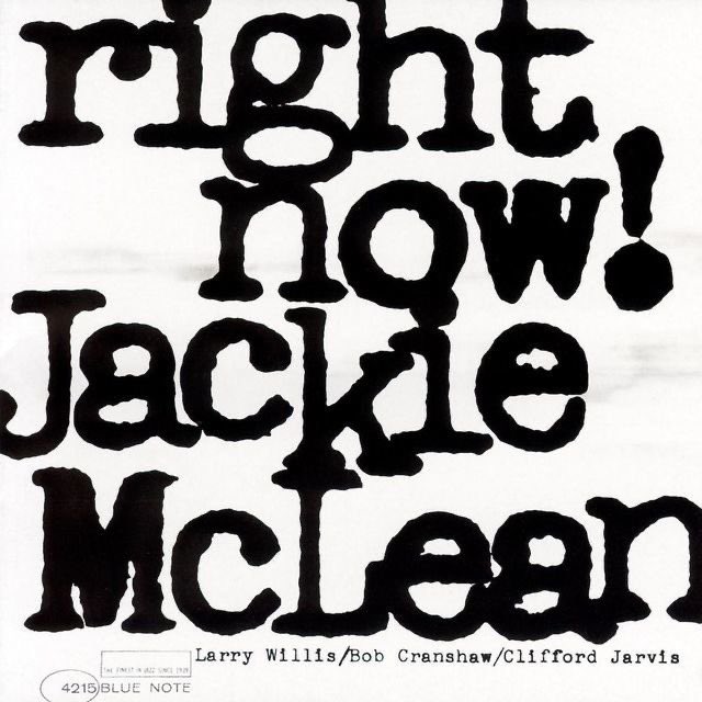 What I’m listening to right now.  #jackieMcLean #jazz #bluenoterecords #ReidMiles