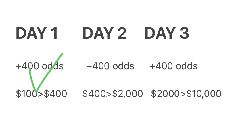 ashhh720's tweet photo. @CallingOurShot What about one of these? Less days but slightly more risk. Think you can pull it off for sure! https://t.co/almFrjmq4n