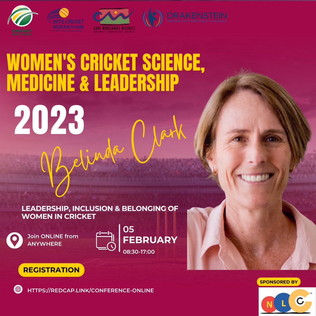 WitsCricketRH's tweet photo. Meet more off our Women’s Cricket conference speakers. 
Take a peek at our jam-packed conference programme and join in our excitement. 

Register for this conference on 4 Feb 2023 https://t.co/0gGsbXngMW.

#womenscricket #womeninsport @OfficialProteas https://t.co/1wz0hkSes5