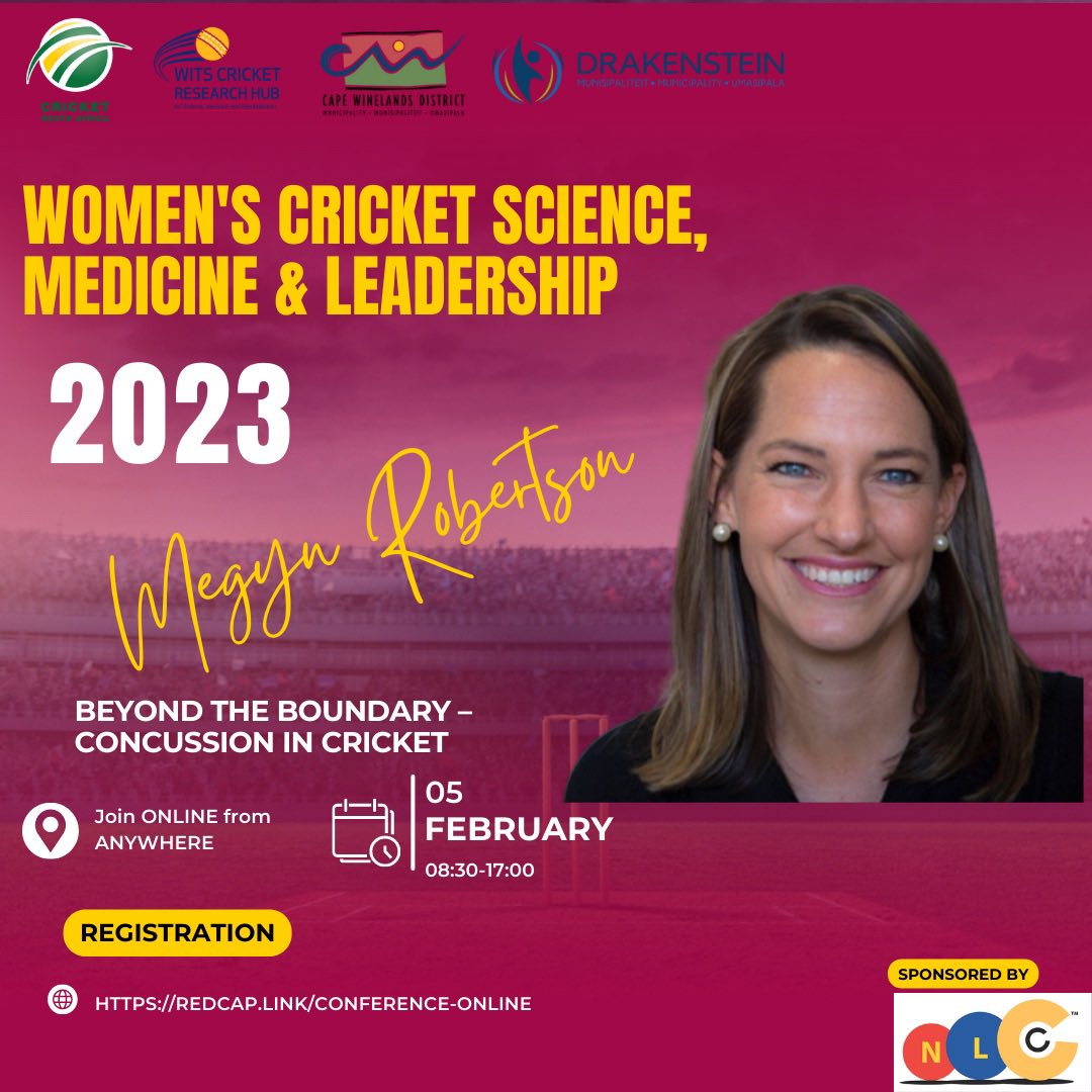 WitsCricketRH's tweet photo. Meet more off our Women’s Cricket conference speakers. 
Take a peek at our jam-packed conference programme and join in our excitement. 

Register for this conference on 4 Feb 2023 https://t.co/0gGsbXngMW.

#womenscricket #womeninsport @OfficialProteas https://t.co/1wz0hkSes5