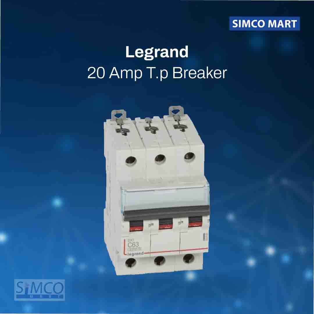 Stay protected with the Circuit Breaker Legrand MCB-Double Pole 20 Amp.
 This top-of-the-line breaker offers maximum protection 
for your electrical system and ensures a safe home for you and your family.

#SafePower #CircuitBreaker #LegrandMCB #HomeSafety #ElectricalProtection