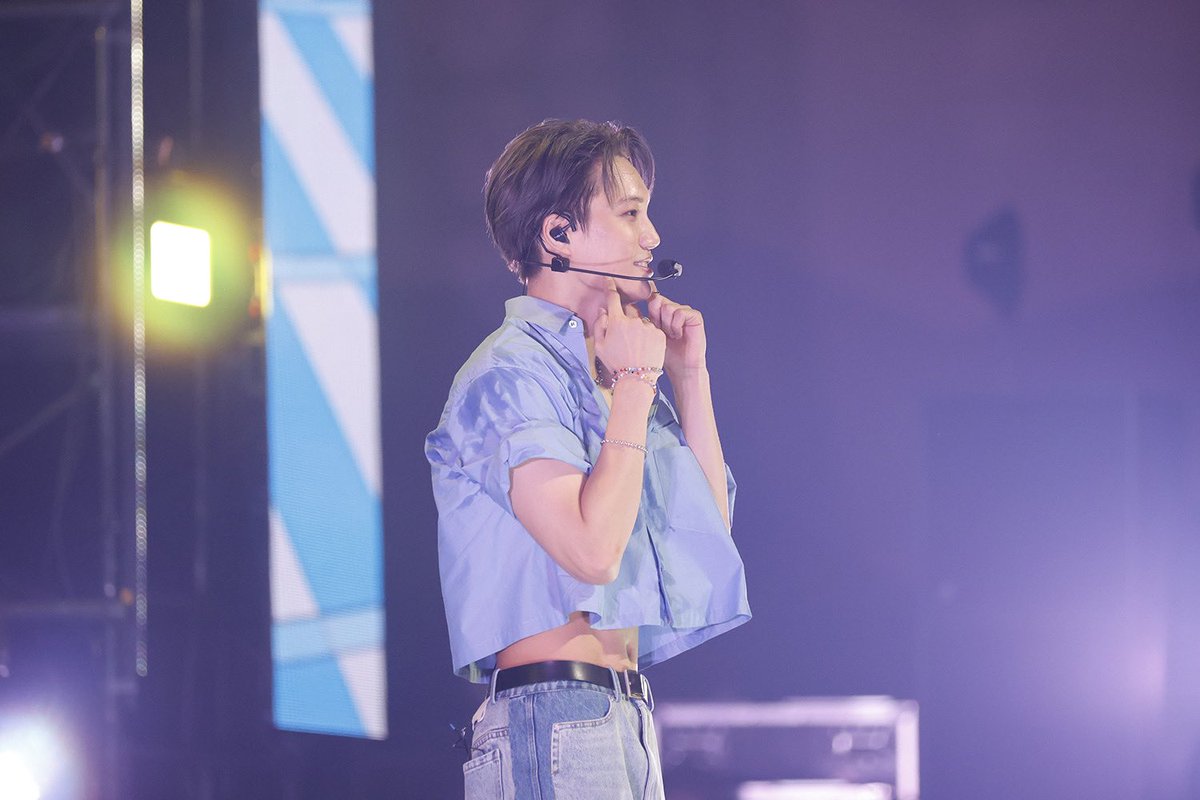 카이, 日 첫 솔로 라이브 이벤트 성황! 믿고 보는 파워풀 퍼포먼스에 현지 관객 열광! KAI’s first solo live event in Japan was a great success! Local audience cheered for #KAI’s powerful performance! bit.ly/3HnQBwX #카이 #EXO #엑소 #weareoneEXO #KAI_JapanSpecialLive_2023