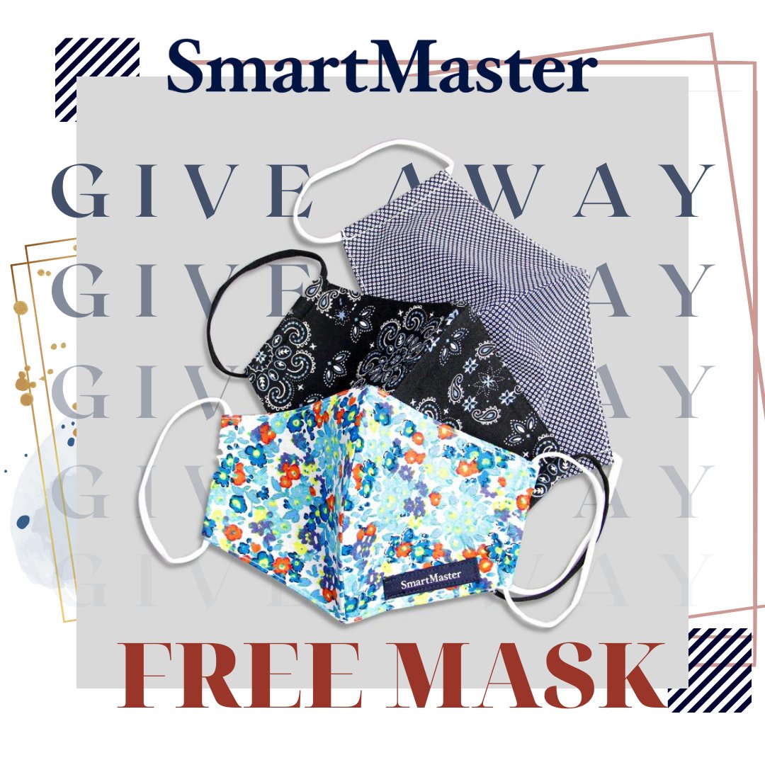 SmartMasterMY's tweet photo. It looks like the mask will be around for a while, so the good news is that SmartMaster wants to give you an Exclusive Mask for free so you can look good with your mask on.
click on our #linkinbio to explore with us.
#SmartMaster #smartmastermy #TailorMade #Quality #Premium https://t.co/RLn7jkhqaK