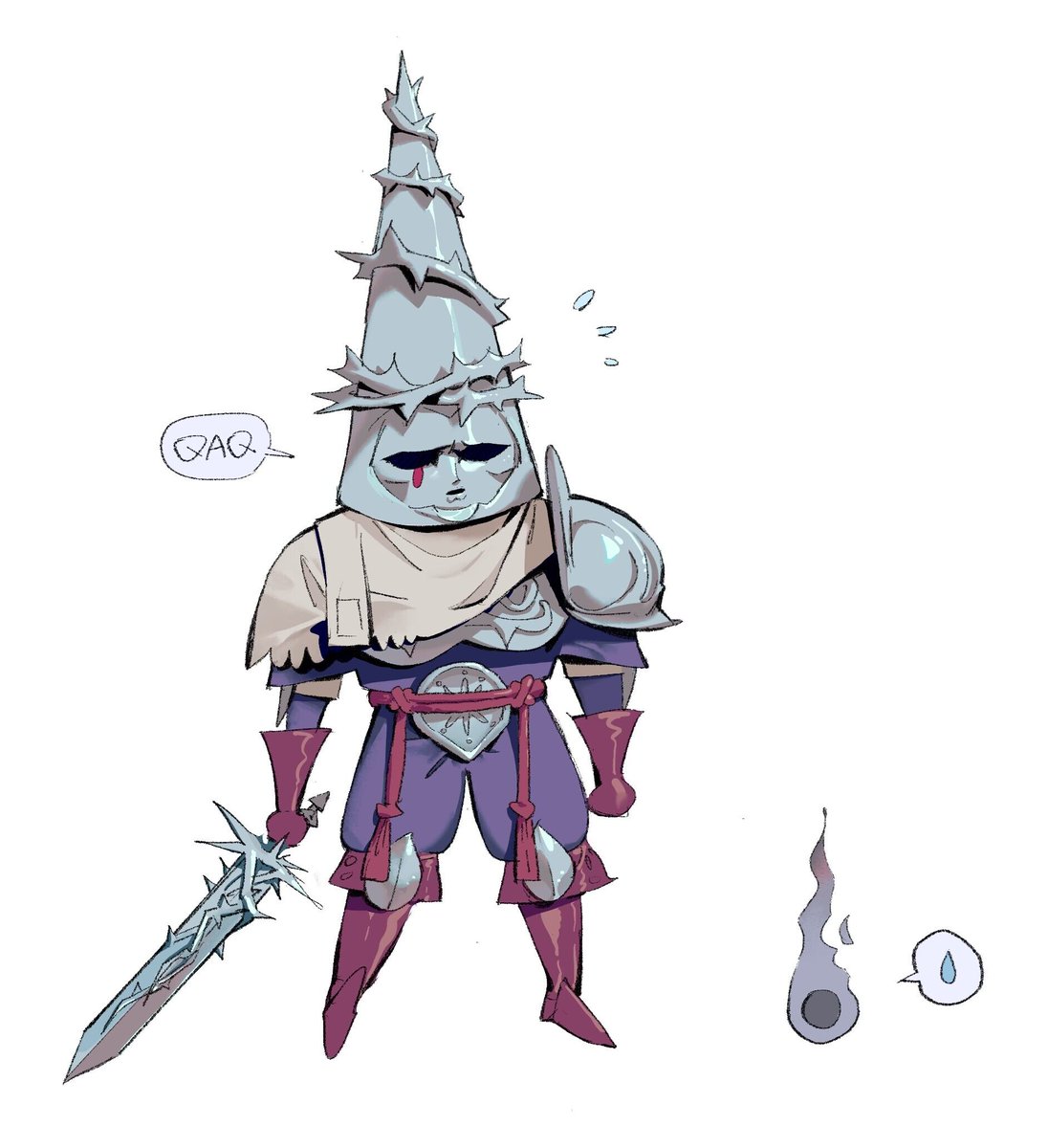 WaterplumP's tweet photo. #ThePenitentOne
QAQ https://t.co/HXmwsbcV3G