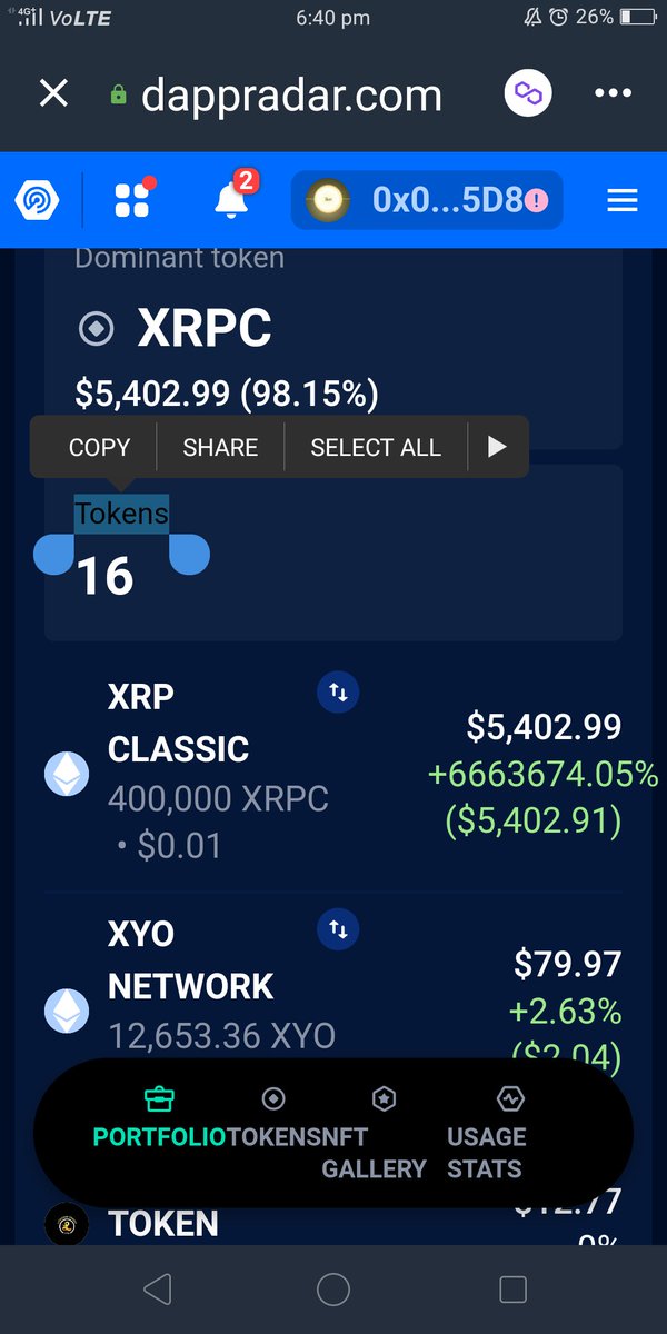 web3commucrypto's tweet image. Yes... Another correct GUESS for #web3cc&apos;s watch wallet... 

Did anyone follow my watch wallet on XRPC.

If you did so you too would of benefit over last several days...