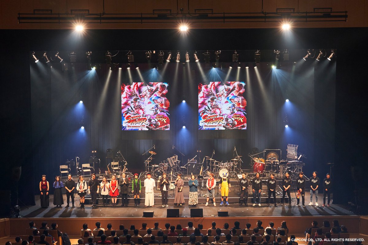 ストリートファイター35周年記念ライブにご来場・配信でのご視聴ありがとうございました！🎉
アーカイブ配信は2月12日(日)23:59まで！🎵
l-tike.zaiko.io/e/sf35thlive
#ストリートファイター35周年記念ライブ
#SF35thLive