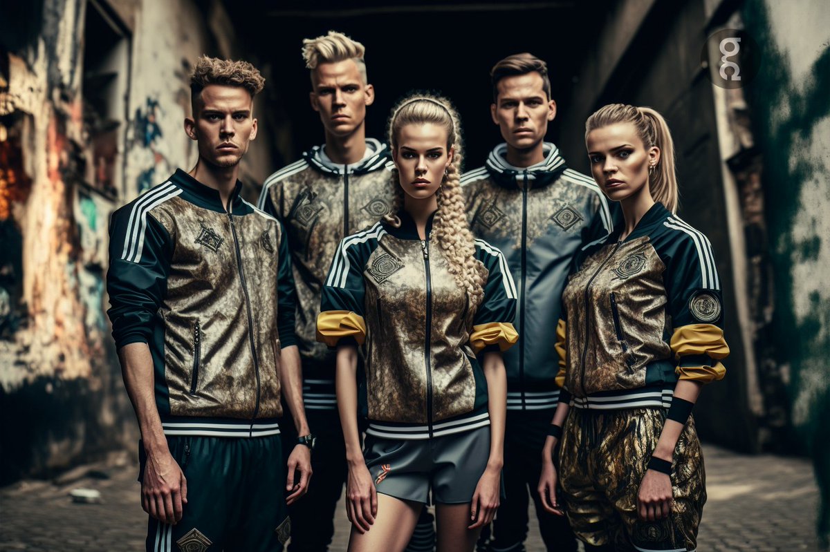 webpanic's tweet image. #Alemania urban collection, generado via #midjourney #FootballAI #midjourneyAi #Aigenerated #conceptart