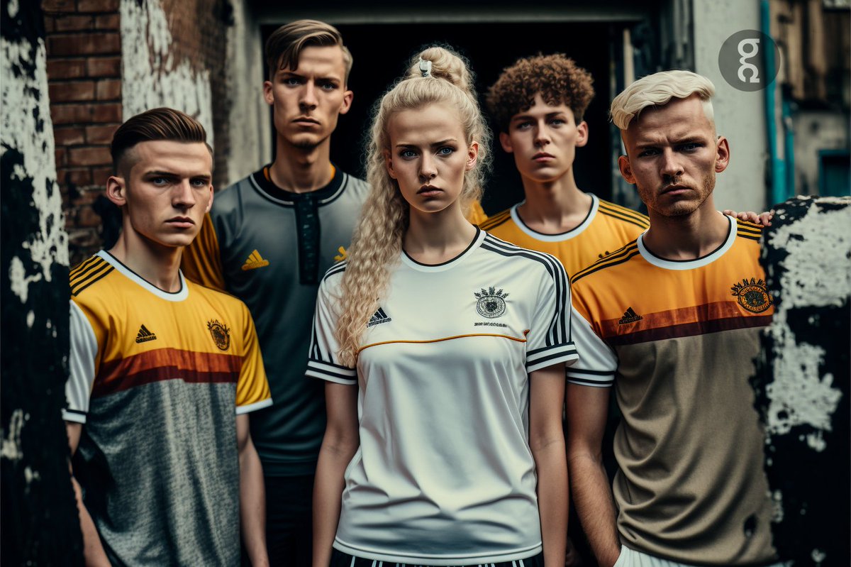 webpanic's tweet image. #Alemania urban collection, generado via #midjourney #FootballAI #midjourneyAi #Aigenerated #conceptart
