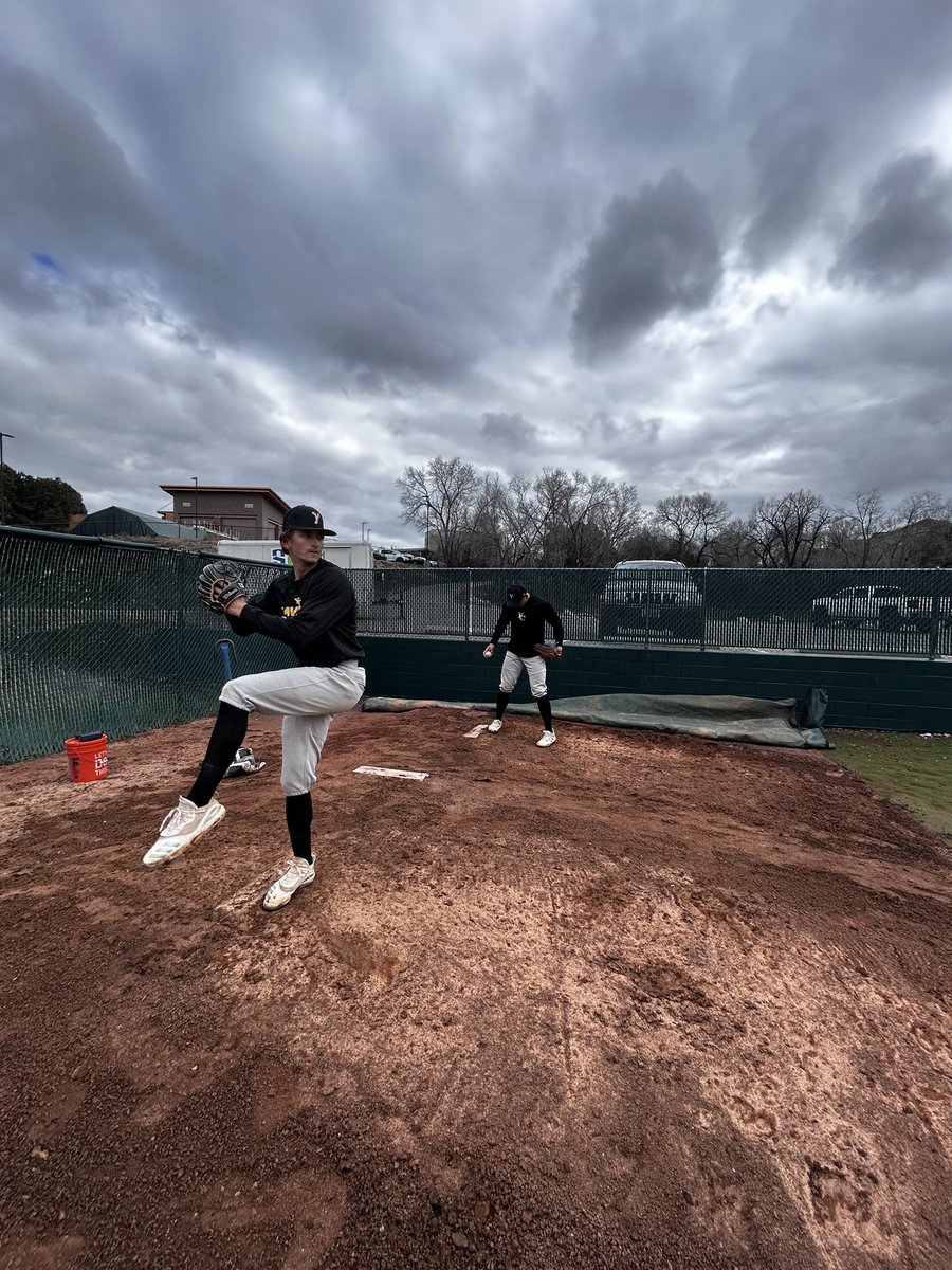 YavapaiBaseball's tweet photo. After the challenges of being at 4 different practice venues because of crazy winter. FIRED UP to be back on the Roughrider Field #RoughRiderStrong
Get after it ! https://t.co/9y2rT7FIy0