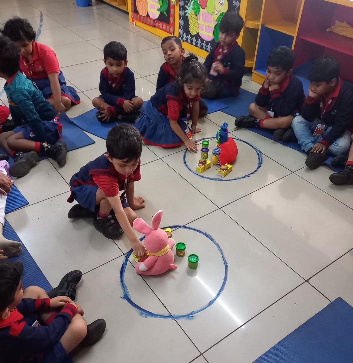 SAI_Edu_In's tweet image. Today the tiny tots of Nursery were introduced to the concept of sharing by emphasising on equal distribution. 
#21stcenturyskills
#Equaldistribution