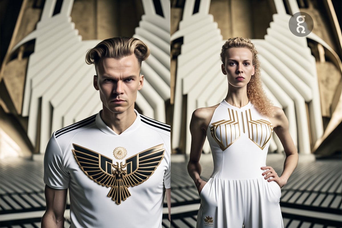 webpanic's tweet image. #Alemania Jugendstil inspired collection, generado via #midjourney #FootballAI #midjourneyAi #Aigenerated #conceptart