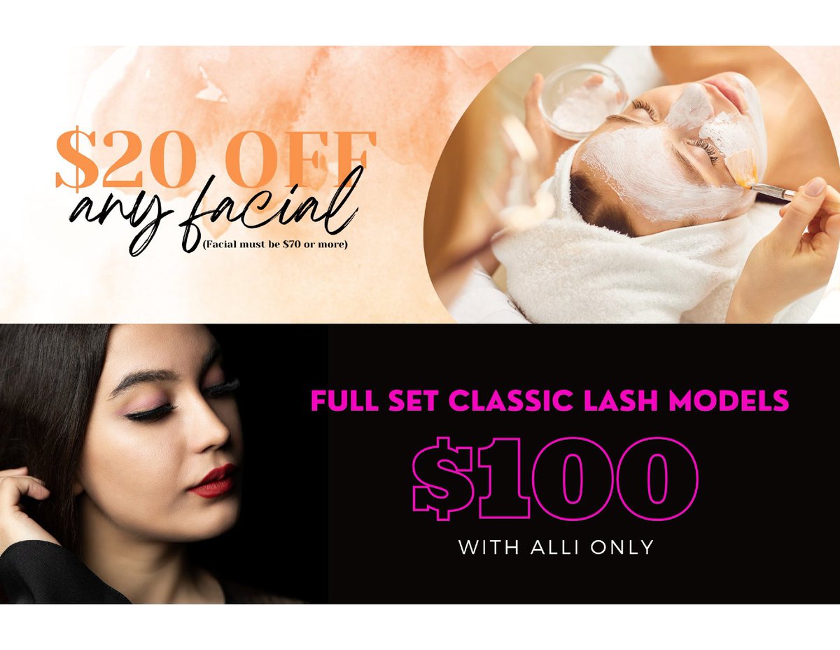 arabella3299's tweet photo. February Specials! https://t.co/Fjlb3zTco6