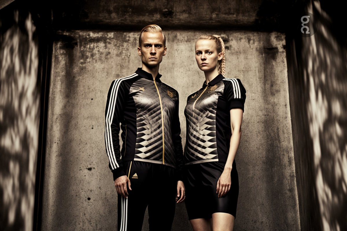 webpanic's tweet image. #Alemania Jugendstil inspired collection, generado via #midjourney #FootballAI #midjourneyAi #Aigenerated #conceptart