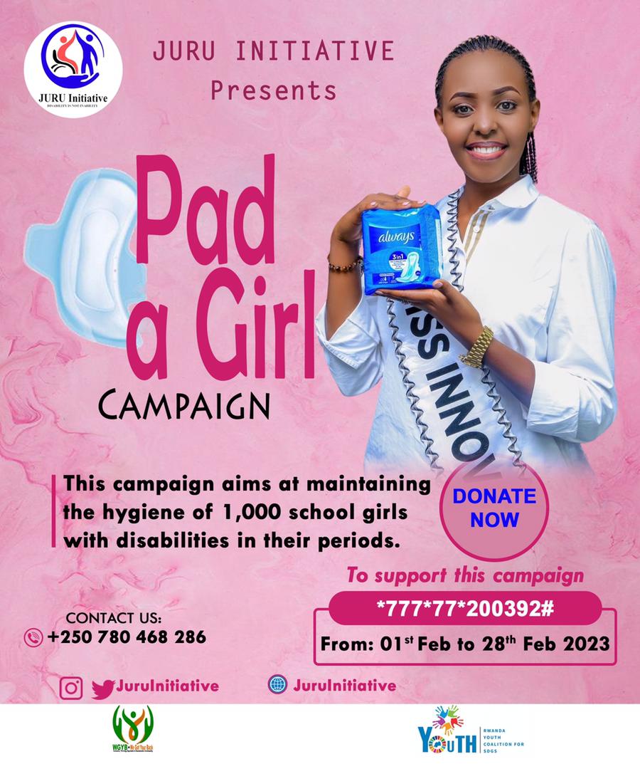 Pad A Girl Campaign 2023 by @JuruInitiative!

We are adding our Voice🔊to Support #PadAGirlCampaign. Please, let us help provide access to menstrual hygiene products. Together, we can break the cycle of poverty and improve lives 💪.

saveplus.io/causes/Pad-A-G…