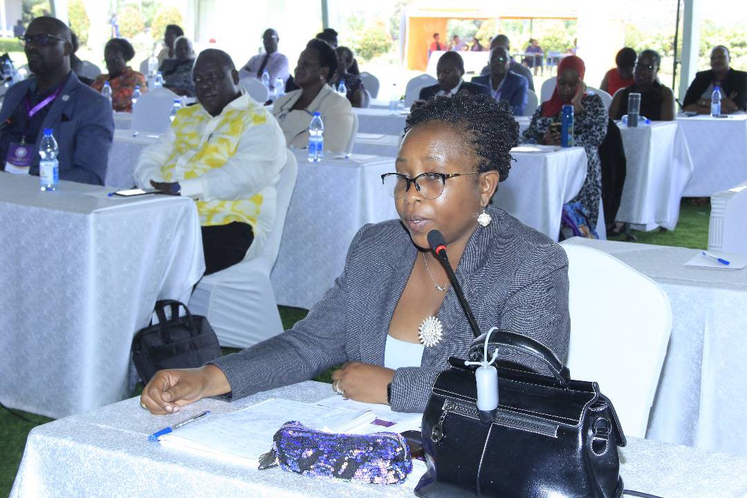 JudiciaryUG's tweet photo. Judges and Justices at the ongoing #24thAJC have been taken through presentations on; Transition from manual to Digitalized Court Processes: The Migration to ECCMIS. The presentations were made by Justice Fredrick Egonda-Ntende and Senior Counsel Bernard Oundo - President ULS https://t.co/d5471AXx8D