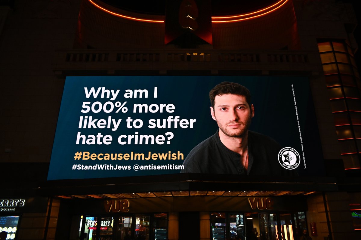 antisemitism's tweet image. We are grateful to all of you who, over the course of this campaign, showed that you #StandWithJews.

Wishing everyone Shabbat shalom!