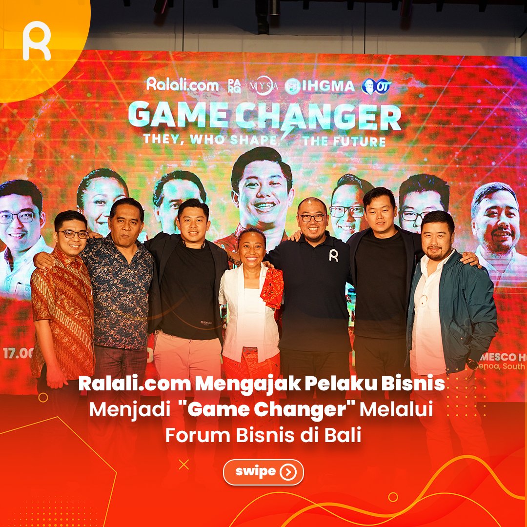 Ralalicom's tweet photo. Game Changer - They Who Shape Future telah sukses diselenggarakan pada tanggal 27 Januari 2023 di SMESCO Hub Timur, Bali. https://t.co/d5DBtyyf61