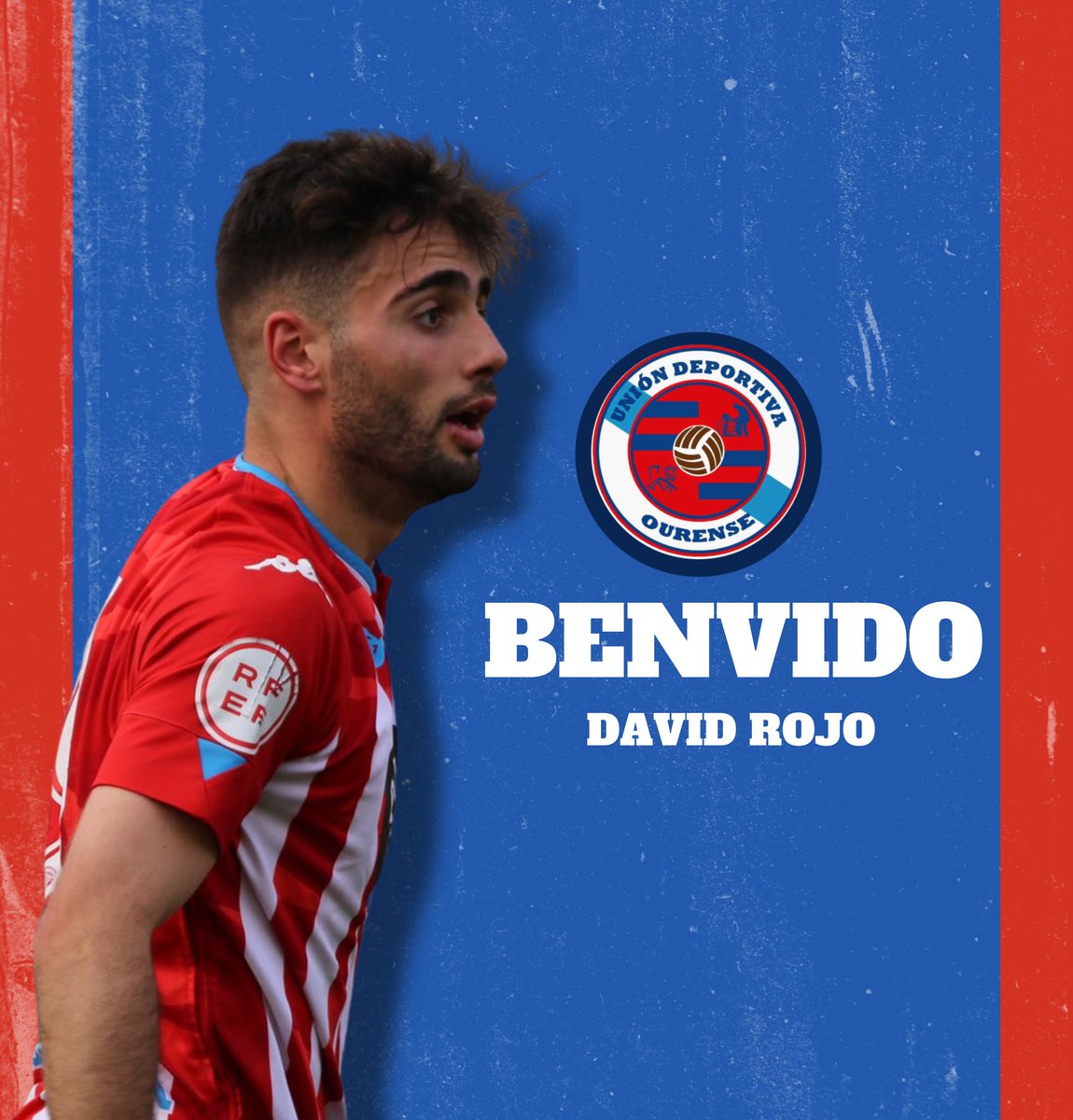 UDOurense2014's tweet photo. 🤝Fichaxes 22/23

@David_rojo9 é o novo membro da nosa familia. 

Procedente do @CDLugo_FB , o dianteiro de 22 anos únese o noso sentir. 

Benvido David! https://t.co/cP5mvPAR1G