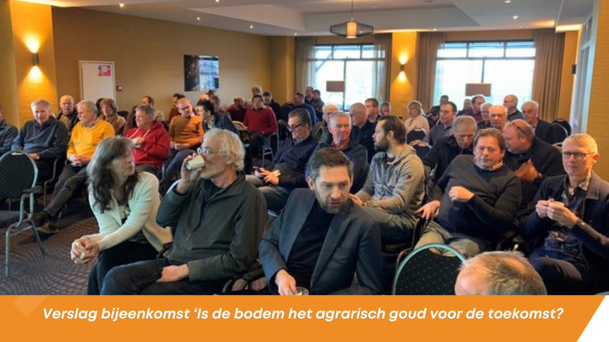 Een drukbezochte themabijeenkomst ‘Is de bodem het agrarisch goud voor de toekomst’ in Zuidbroek op 26 januari. Benieuwd wat natuurinclusieve landbouw kan betekenen op een Veenkoloniale boerderij? Lees het verslag en bekijk de presentaties hier: bit.ly/3l0IOxB