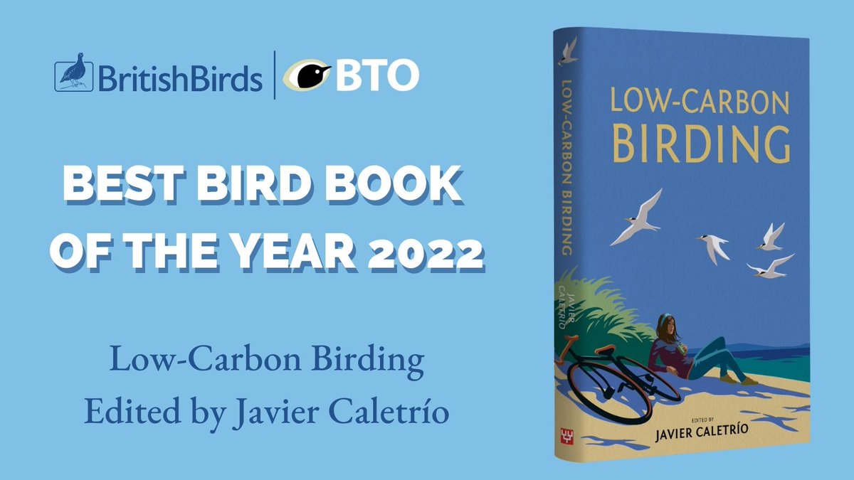 BTO (@_bto) on Twitter photo πCongratulations to Javier CaletrΓo and all the authors of Low-Carbon Birding, winner of the <a href="/britishbirds/">British Birds</a> & BTO Best Bird Book of 2022!
π Read more about the competition & fantastic short-list (you might find your next 5π read!)π bto.org/understanding-β¦
#LowCarbonBirding πCongratulations to Javier CaletrΓo and all the authors of Low-Carbon Birding, winner of the <a href="/britishbirds/">British Birds</a> & BTO Best Bird Book of 2022!
π Read more about the competition & fantastic short-list (you might find your next 5π read!)π bto.org/understanding-β¦
#LowCarbonBirding