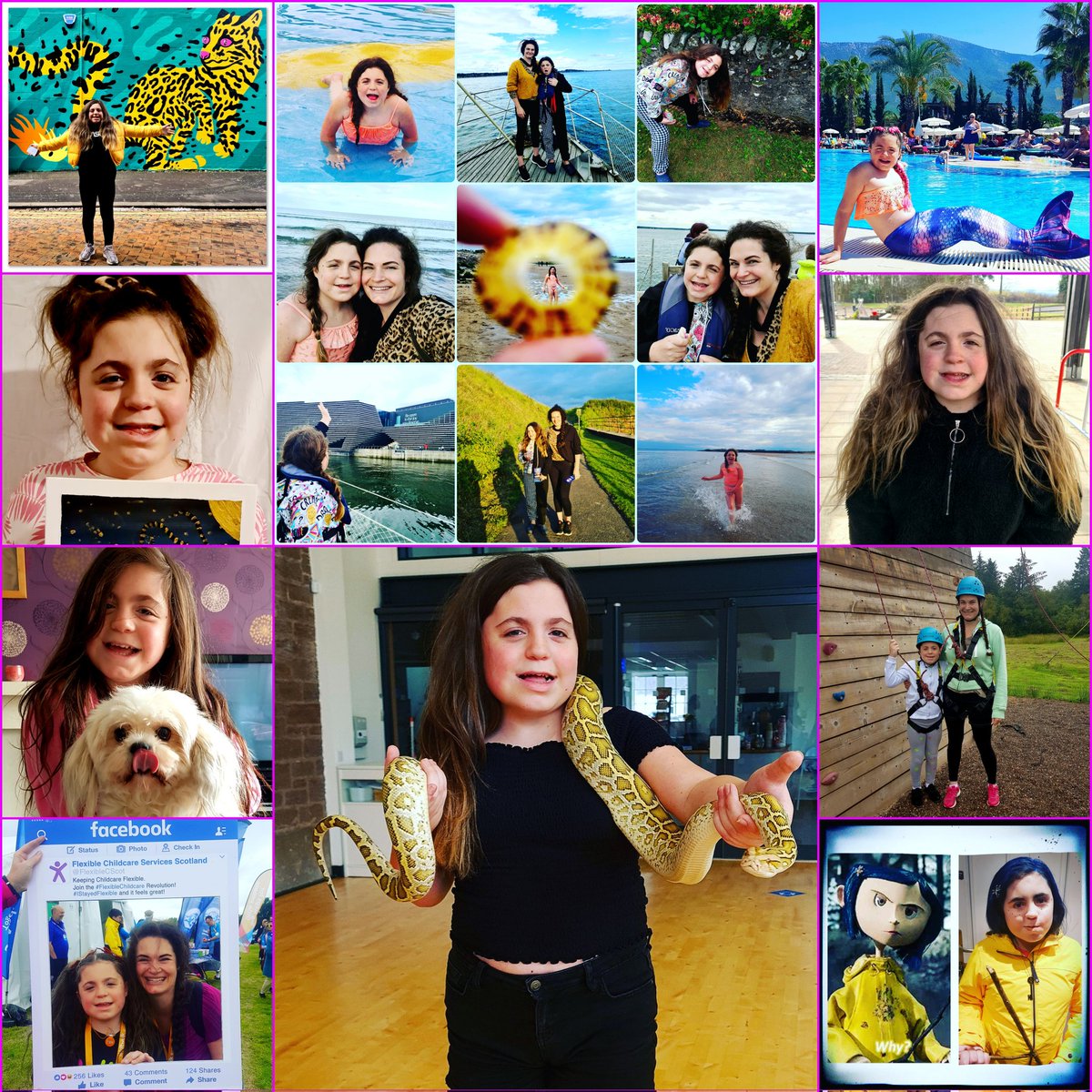 💜🥳Happiest of birthdays to this absolutely beautiful girl of ours, 15 today 🥰💜. 
The most loving, caring, kindest, funniest, wittiest, prettiest, most fun loving, determined and strongest person I know &amp; I am so proud to be your Mum 💜🎂🥰🥳🎁💐