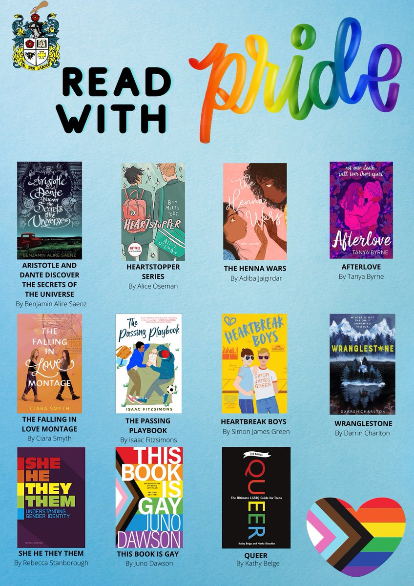 #lgbthistorymonth #readwithpride #readtherainbow